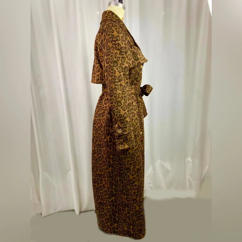 Large Leopard Trench - Picture 3 of 5